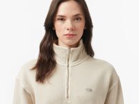 Женская хлопковая толстовка Lacoste