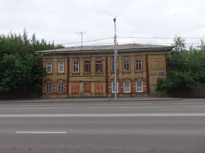 Дом мещанки Д.Ш.Глянцшпигель