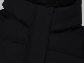 Длинный пуховик с натуральным пухом