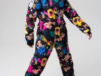 Комбинезон текстильный с полиуретановым покрытием для девочек