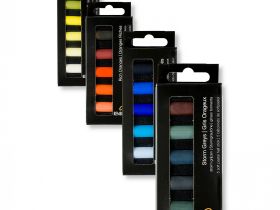 Набор сухой пастели Talens "Rembrandt" Холодный красный 5 цв, в картонной коробке