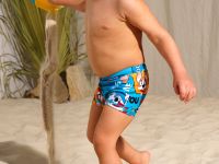 Плавки-шорты детские трикотажные для мальчиков «8»