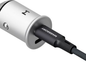 Автомобильное зарядное устройство Magssory USB-C, 45 Вт серебристый