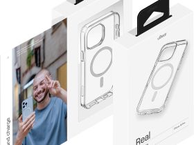 Клип-кейс uBear Real Mag для Apple iPhone 16 Pro Прозрачный