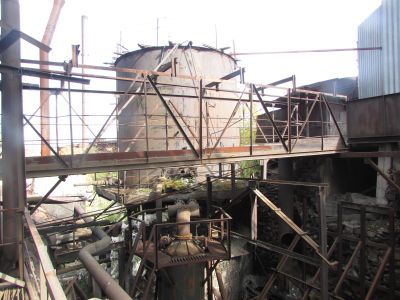 Водонапорная башня доменного цеха