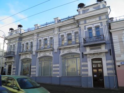 Здание магазина Игнатовых, банк, XX в.