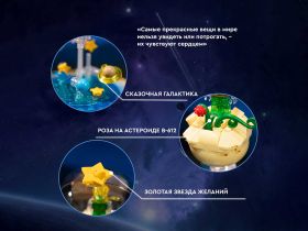 The Little Prince 86303 Конструктор Маленький Принц на Астероиде
