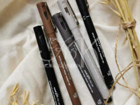 Линер UNI PIN brush 500 (S) кисть, чёрный