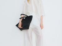 Брюки из полупрозрачной ткани, Белый