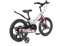 Детский велосипед Maxiscoo Space Deluxe 18, год 2025, цвет Серый