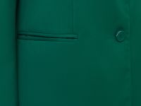 Жакет с отложным воротником свободного силуэта