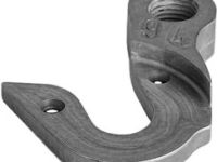 Держатель заднего переключателя &quot;петух&quot; Meta №94 фрезерованный (серебристый)