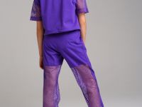 Брюки трикотажные для девочек