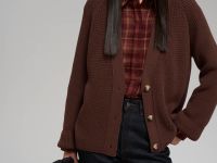 Свободный кардиган из хлопка