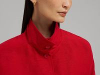 Легкая куртка изо льна и вискозы