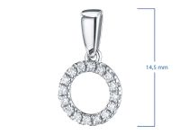 Подвеска из серебра э0612пд01183300