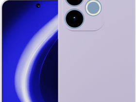 Клип-кейс Krutoff Silicone для realme Note 70 Фиолетовый