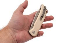 Складной нож Petrified Fish Tunny PFB05WS, сталь Sandvik 14C28N, рукоять G10