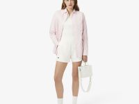 Женские шорты Lacoste из смеси органического хлопка