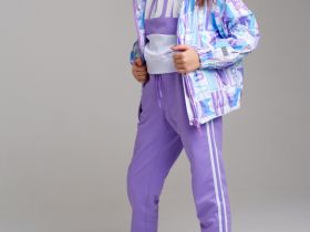 Брюки трикотажные для девочек