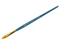 Кисть синтетика №16 кошачий язык Гамма "Галерея" короткая ручка