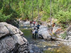 «В горах Семи Хребтов. Водопады хребта Сэттэ Дабан»