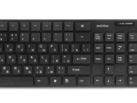 Беспроводной комплект Smartbuy ONE клавиатура +  мышь (SBC-229352AG-K) (черный)