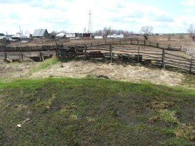 Памятное место с. Юрт-Оры , место древнего поселения сибирских  татар