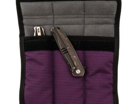 Сумка для 3 ножей, фиолетовая