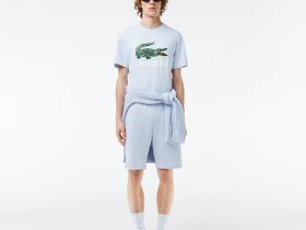 Мужская хлопковая футболка Lacoste