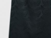 Платье мини из жаккарда, Черный