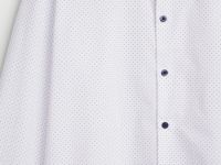 Рубашка в горох, Белый