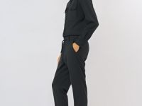 Брюки из смесовой шерсти, Серый