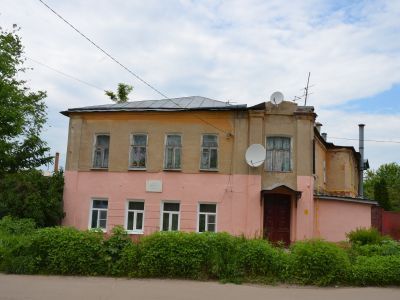 Дом, в котором в 1908 году находилась подпольная типография Орловской организации РСДРП под условным названием "Анна Ивановна"