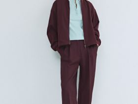 Бомбер на молнии, Фиолетовый