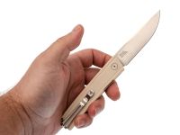 Складной нож SRM Gent 401LC-GT, сталь 10Cr15CoMov, рукоять Ivory G10