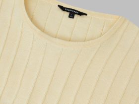 Джемпер прямого кроя из 100% хлопка