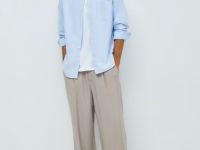 Классическая рубашка, Голубой