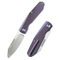 Складной нож Remette Squirrel, сталь M390, рукоять титан, фиолетовый