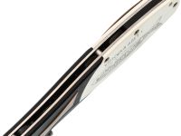 Складной нож Reptilian Корюшка-03, сталь VG-10, рукоять White G10