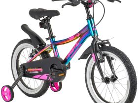 Детский велосипед Novatrack Prime 16 V-brake, год 2020, цвет Оранжевый