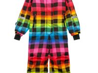 Комбинезон текстильный с полиуретановым покрытием для девочек