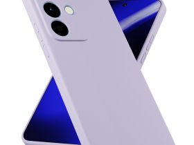 Клип-кейс Krutoff Silicone для realme C85 Фиолетовый