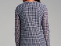 Фуфайка трикотажная для девочек (футболка с длинными рукавами)