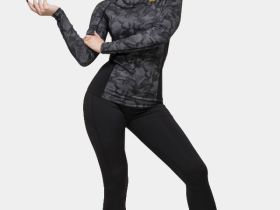 Термобелье Remington Intensive Camo Woman черное — до -35°C, отвод влаги