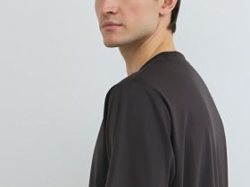 Футболка из мерсеризованного хлопка, Коричневый