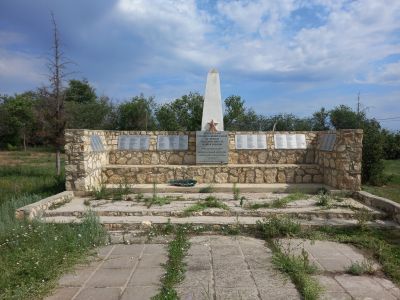 Братская могила советских воинов, погибших в период Сталинградской битвы