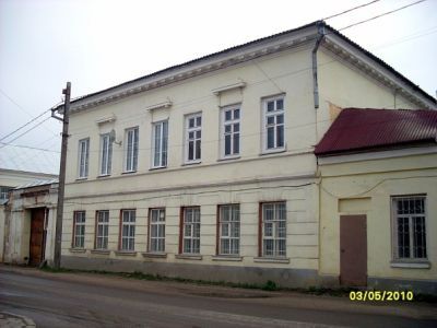 Образец жилой застройки площади и улицы