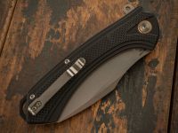 Складной нож CJRB Barranca, сталь D2, G10, черный