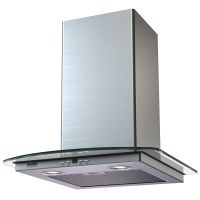 Т-образная вытяжка JASMIN slim 500 inox/glass 3P